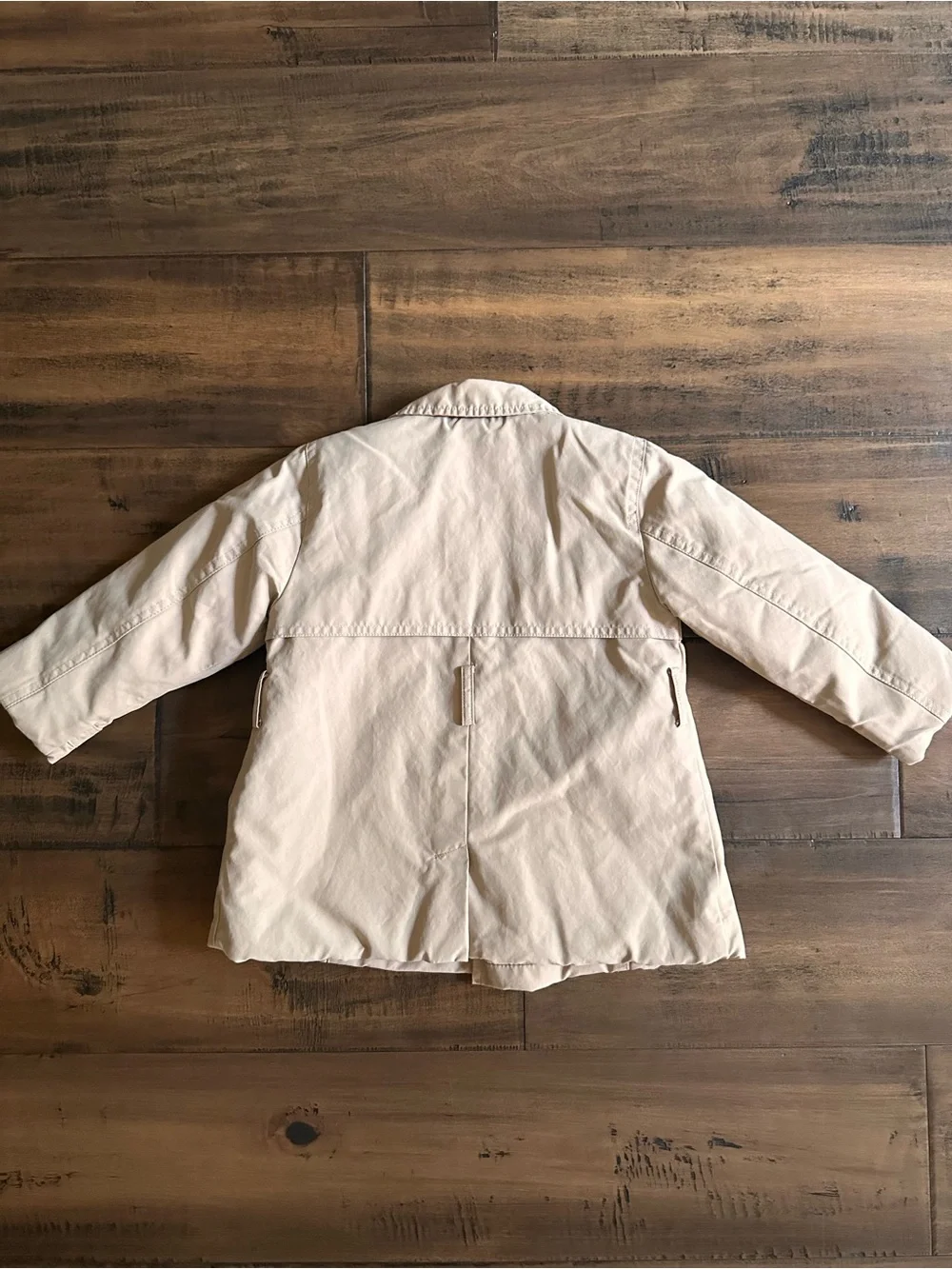 Zara Kids Beige Pea Coat